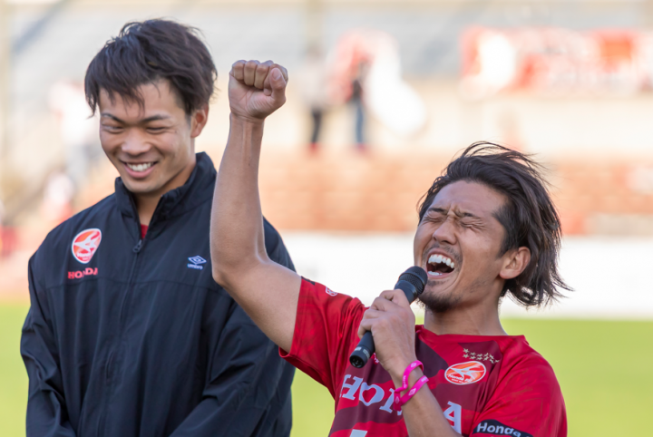 ヒーローインタビュー